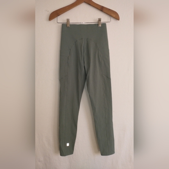 Sweaty Betty Power 7/8 Workout Leggings Green Size XS Athleisure - Picture 3 of 4